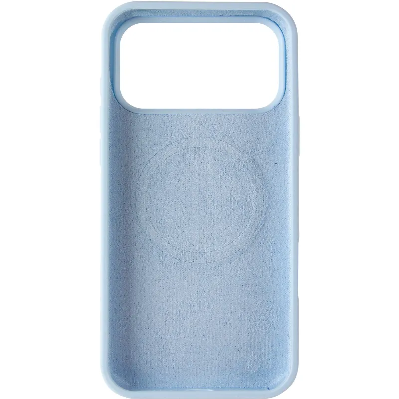 Чохол Silk Duo Color (AA) NO LOGO with Magnetic Fit для Apple iPhone 18 Pro – Sky Blue. Фото 3 з 5