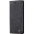 Шкіряний чохол-книжка CaseMe Velvet Nubuck для Xiaomi Redmi Note 15 Pro+ 5G – Black. Фото 1 з 4