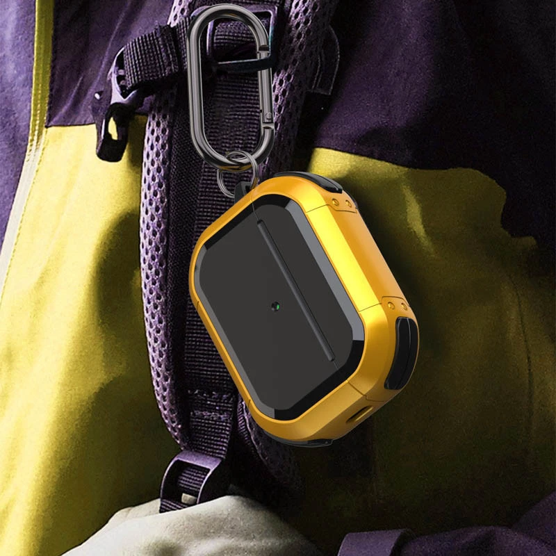 Футляр протиударний Black ed. для навушників Airpods Pro – Yellow. Фото 6 з 6