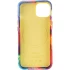 Шкіряний чохол Colour Splash with MagSafe на Apple iPhone 12 Pro Max (6.7") – Yellow / Red. Фото 6 з 8