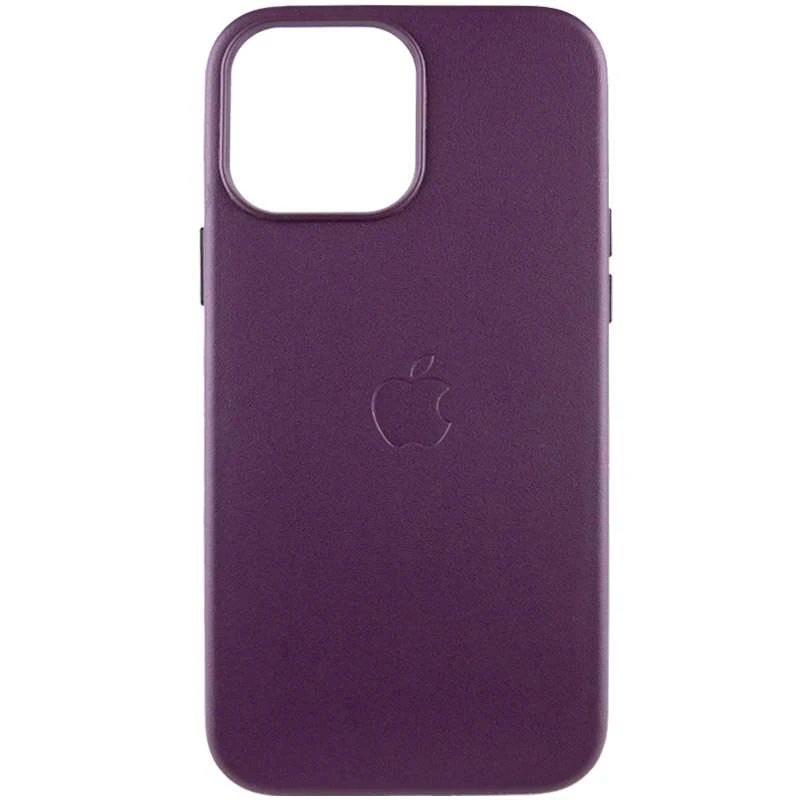 

Шкіряний чохол Silicone Case Soft з MagSafe на Apple iPhone 14 Pro Max (6.7") (Dark Cherry)