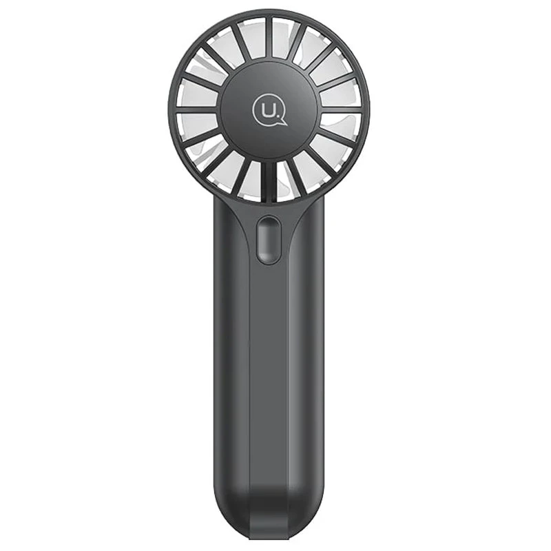 Портативний вентилятор Usams ZB288 Handheld mini fan 1200 mAh – Black. Фото 1 з 1
