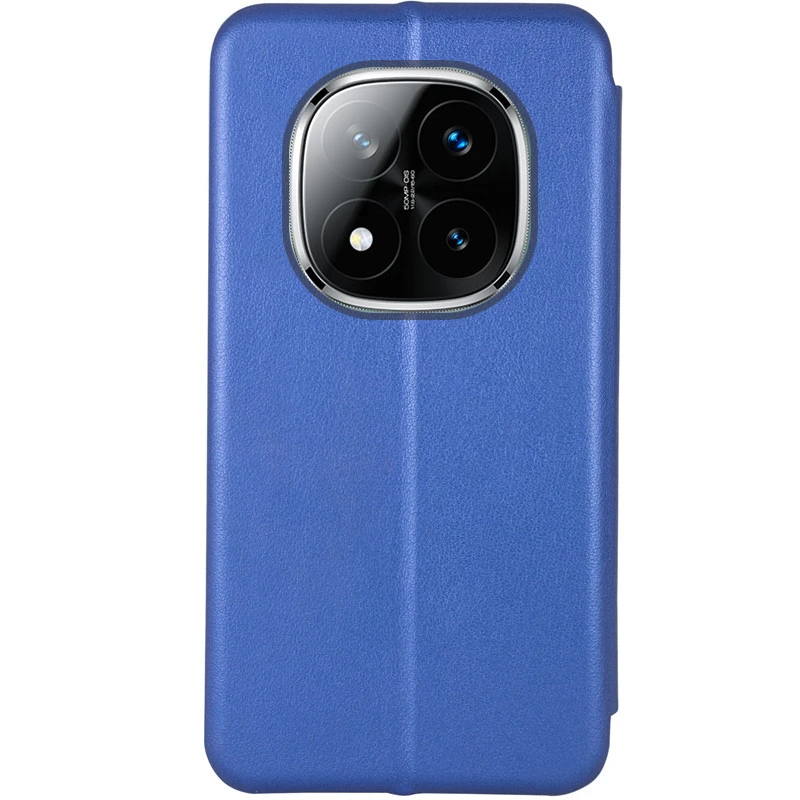 Чехол-книжка классический для Xiaomi Redmi Note 14 Pro 5G – Синий. Фото 2 из 5