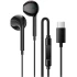 Навушники Borofone BM100 Fuente universal with microphone (Type-C/1.2m) – Black. Фото 1 з 3