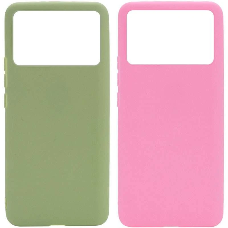 Кольоровий силіконовий чохол на Xiaomi Poco X4 Pro 5G фото 2 з 2