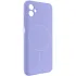 Чохол Silicone Cover Lakshmi Full Camera (AA) with Magnetic Fit для Samsung Galaxy A08 – Бузковий / Dasheen. Фото 1 з 1