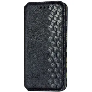 Чохол книжка GETMAN Cubic для Samsung Galaxy A21s — Чорний