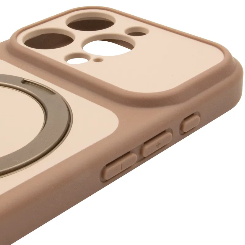 Чохол Ummi Full Camera with Magnetic Fit HQ Ring для Apple iPhone 16 Pro Max – Brown Gold. Фото 7 з 8