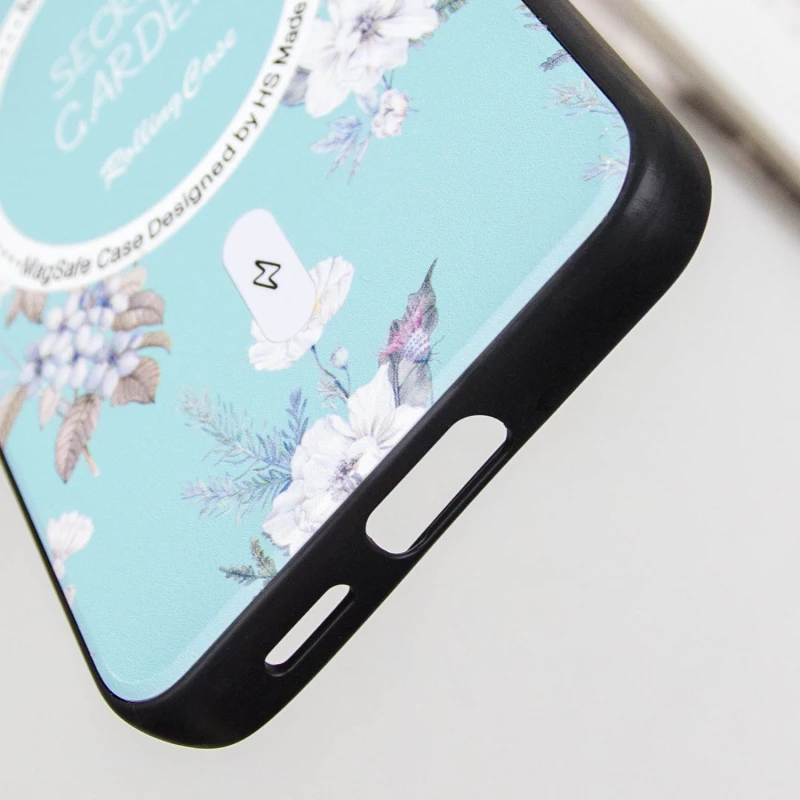 TPU+PC чохол Secret Garden with MagFit для Samsung Galaxy S24 FE – Mint. Фото 12 з 12