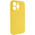 Чехол Silk Full Protective (AA) NO LOGO для Apple iPhone 16 Pro Max – Желтый / Yellow. Фото 4 из 18