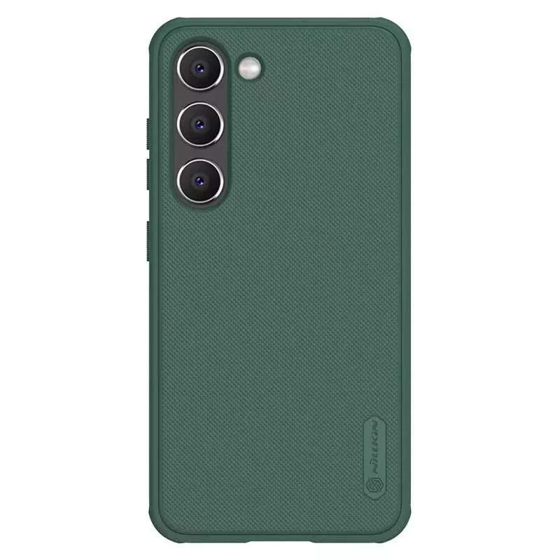 

Пластикова накладка Nillkin Pro на Samsung Galaxy S23+ (Зелений / Deep Green)