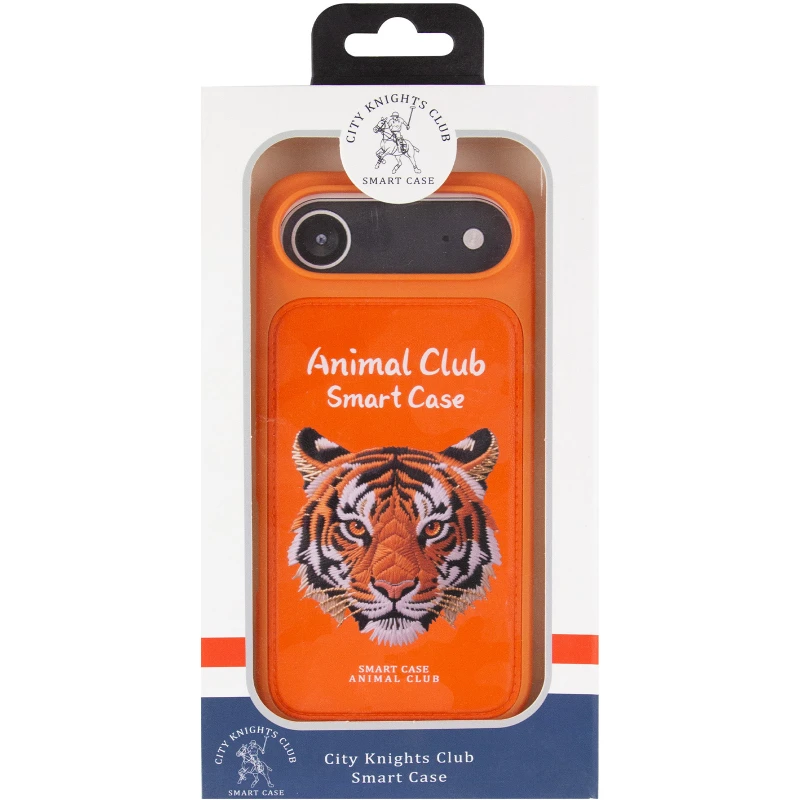 TPU+PC чохол Animal Club для Apple iPhone 17 Air (6.5") – Hermes Orange. Фото 7 з 7