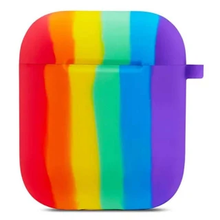 Силіконовий футляр Colorfull для навушників AirPods 1/2 фото 1 з 4