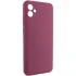 Чохол Silicone Case Lakshmi Premium із закритою камерою для Samsung Galaxy A04e – Бордовий / Plum. Фото 4 з 11