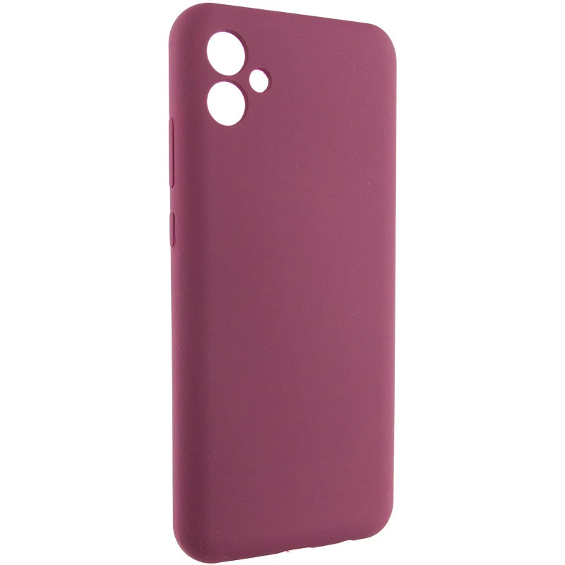 Чохол Silicone Case Lakshmi Premium із закритою камерою для Samsung Galaxy A06 – Бордовий / Plum. Фото 2 з 7