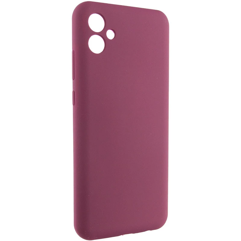 Чохол Silicone Case Lakshmi Premium з закритою камерою на Samsung Galaxy A07 – Бордовий / Plum. Фото 2 з 7