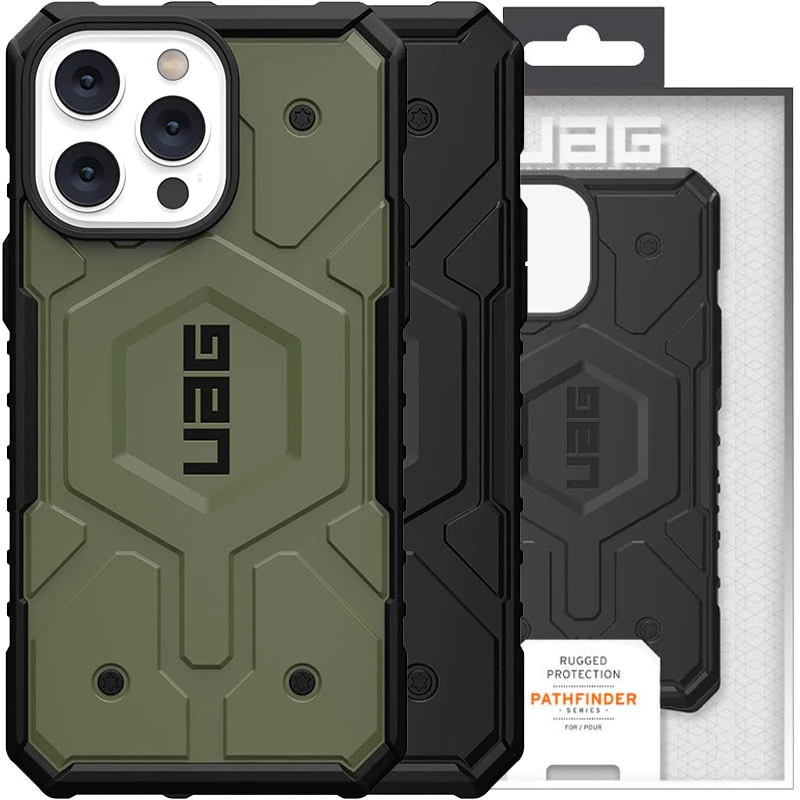 Ударопрочный чехол UAG Pathfinder с MagSafe для Apple iPhone 15 Pro (6.1") фото 1 из 1