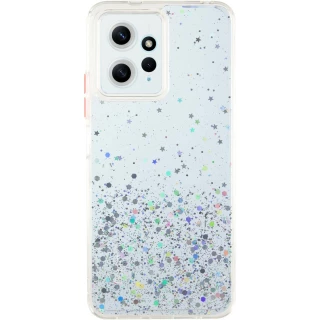 Чехол с блестками и защитой камеры для Xiaomi Redmi Note 12 4G фото 1 из 9