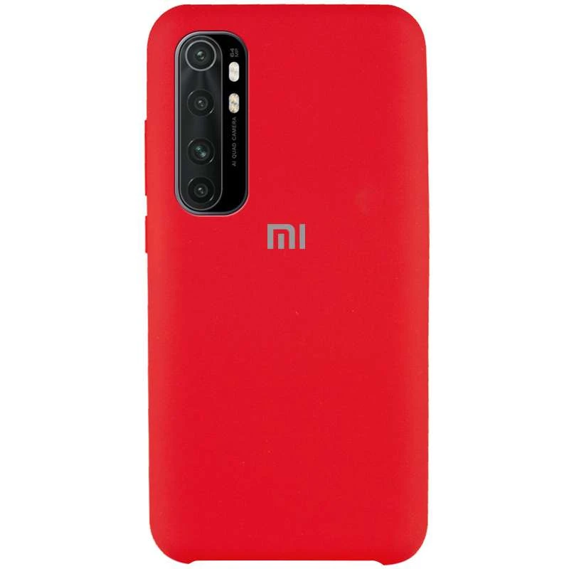 

Чохол Silicone Case Premium на Xiaomi Mi Note 10 Lite (Червоний / Red)