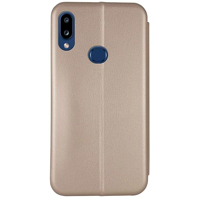 Чехол-книжка классический для Samsung Galaxy A10s – Золотой. Фото 2 из 4