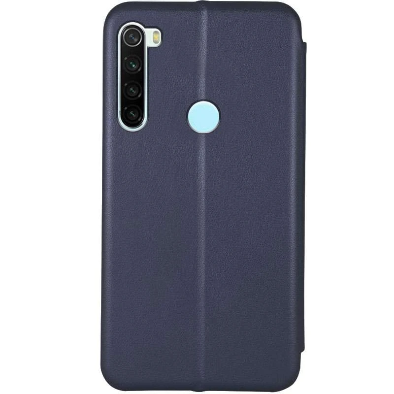 Чехол-книжка классический для Xiaomi Redmi Note 8T – Темно-синий. Фото 2 из 3