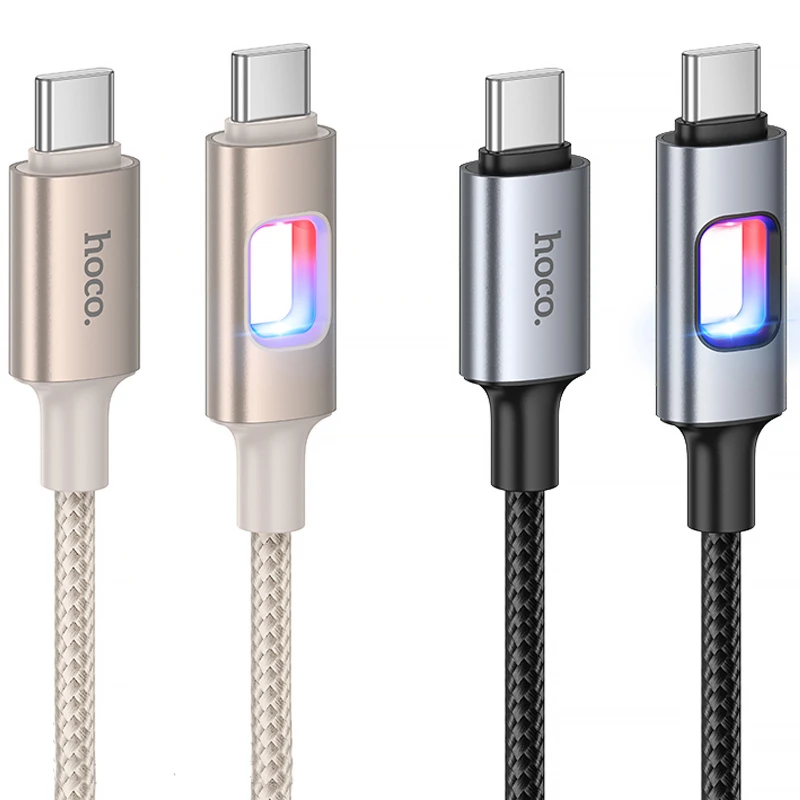 Дата кабель Hoco U144 New Type-C to Type-C 60W (1.2m) фото 1 из 1