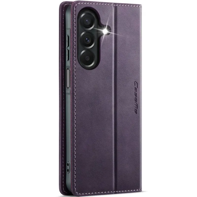 Шкіряний чохол-книжка CaseMe Velvet Matte для Samsung Galaxy A27 – Purple. Фото 2 з 5