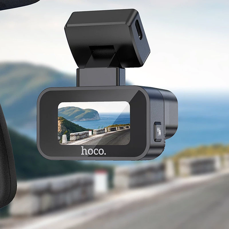 Видеорегистратор Hoco DV10 Mini Screen Dashcam – Black. Фото 7 из 8