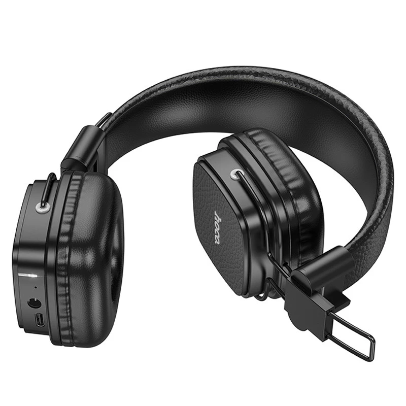 Накладные беспроводные наушники Hoco W56 Earl – Black. Фото 4 из 6