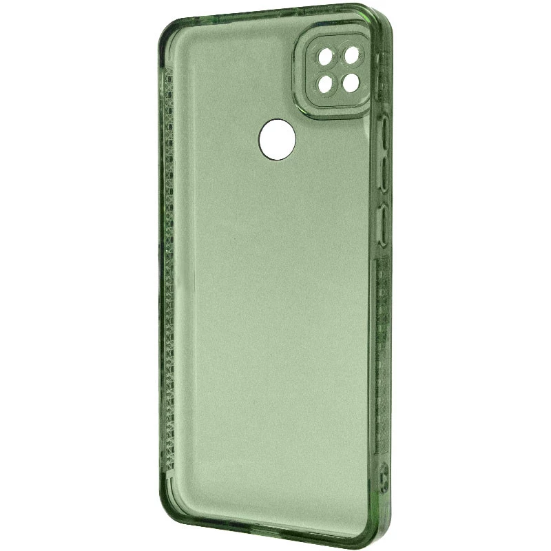 Силиконовый чехол с узором на Xiaomi Redmi 9C – Зеленый. Фото 5 из 10