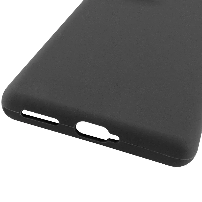 Чехол Silicone Case для Motorola Edge 50 Neo – Черный / Black. Фото 5 из 5