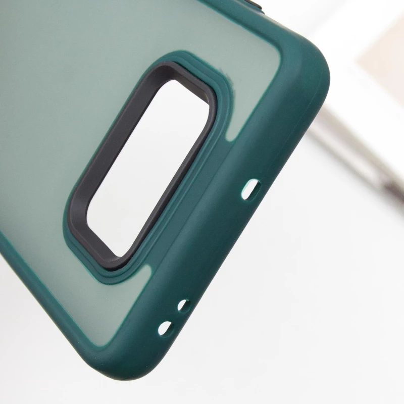 Чохол TPU+PC Lyon Frosted на Xiaomi Poco X3 NFC / Poco X3 Pro – Green. Фото 11 з 11