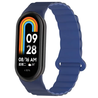 Ремінець Dual-color Magnetic для Xiaomi Mi Band 9/8 фото 1 з 8