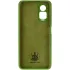Чохол Silicone Cover Ummi Lakshmi Full Camera (AA) для Motorola Edge 50 – Зелений / Dark green. Фото 8 з 15