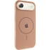 Чохол Silicone Case Full Protective (AA) V2 with MagSafe для Apple iPhone 17 Air (6.5") – Бежевий / Desert Gold. Фото 3 з 11