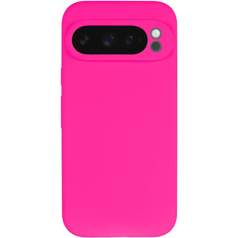 Чохол Silicone Case Lakshmi Premium із закритою камерою для Google Pixel 9 Pro – Рожевий / Barbie pink. Фото 4 з 8