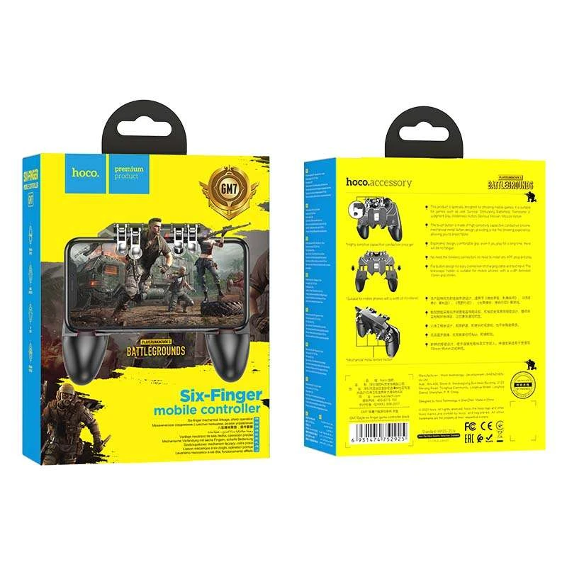 Джойстик HOCO GM7 – Чорний. Фото 6 з 7