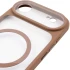 Чохол TPU GETMAN Moon Clear with MagSafe для Apple iPhone 17 Air (6.5") – Brown. Фото 5 з 6