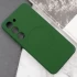 Чохол Silicone Cover Lakshmi Full Camera (AA) with Magnetic Fit для Samsung Galaxy S23 – Зелений / Dark green. Фото 4 з 8