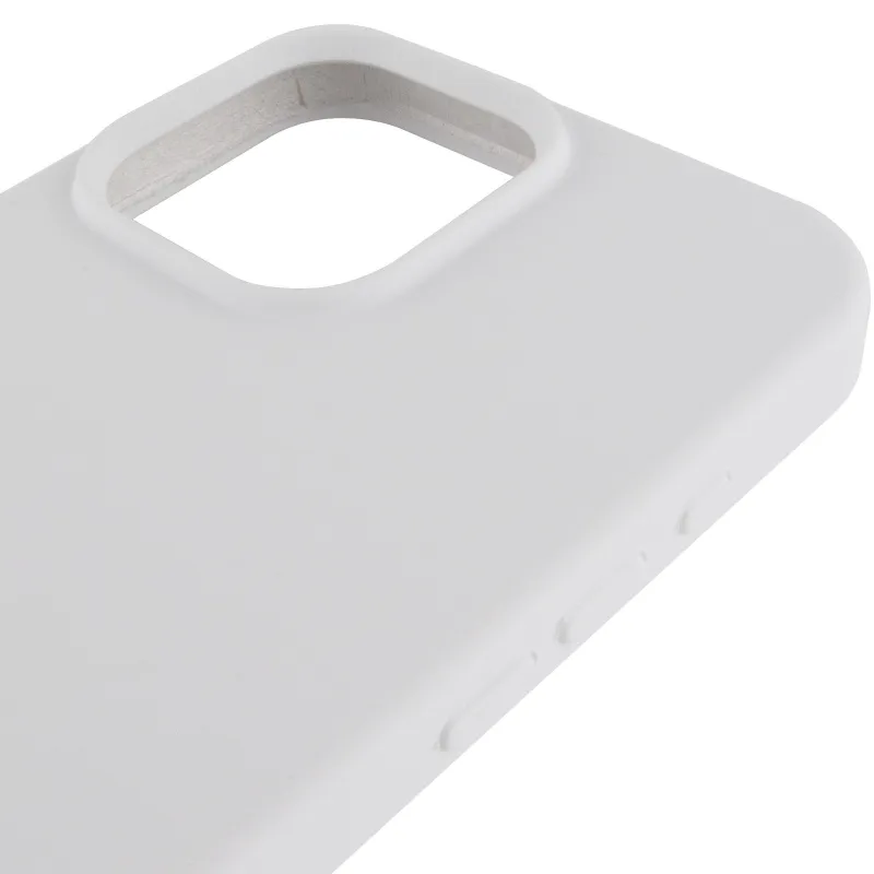 Чехол Silk Full Protective (AA) NO LOGO для Apple iPhone 16 Pro Max – Белый / White. Фото 11 из 18