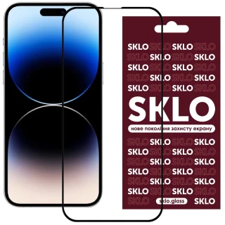 Защитное стекло SKLO 3D для Apple iPhone 17 Pro Max (6.9") фото 1 Защитное стекло SKLO 3D для Apple iPhone 17 Pro Max (6.9") фото 1 из 1