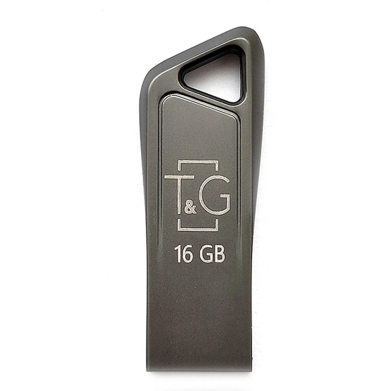 Флеш-драйв USB 3.0 Flash Drive T&G 114 Metal Series 16GB – Чорний. Фото 1 з 2