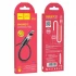 Дата кабель Hoco X52 "Sereno magnetic" USB to Lightning (1m) – Чорний. Фото 6 з 8