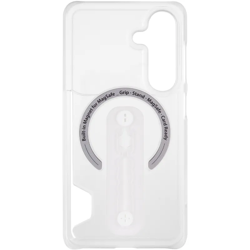 Чохол PC Soft Mist with Magnetic Fit для Samsung Galaxy S24 – Clear. Фото 5 з 8