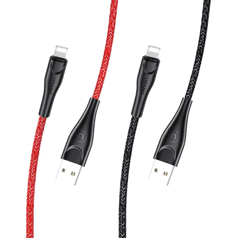 

Дата кабель Usams US-SJ397 U41 Lightning Braided Data and Charging Cable 3m