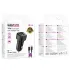 АЗП Borofone BZ34B Cloud PD20W+QC3.0 total 38W (1USB-A/1C) + кабель Type-C to Type-C – Black. Фото 2 з 5