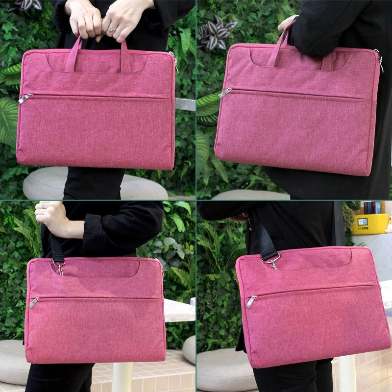 Сумка для ноутбуку Denim with Straps 13/14.2'' – Rose. Фото 6 з 8