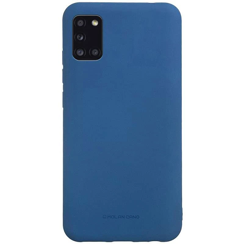 

Силіконовий чохол Molan Cano Smooth на Samsung Galaxy A31 (Синій)