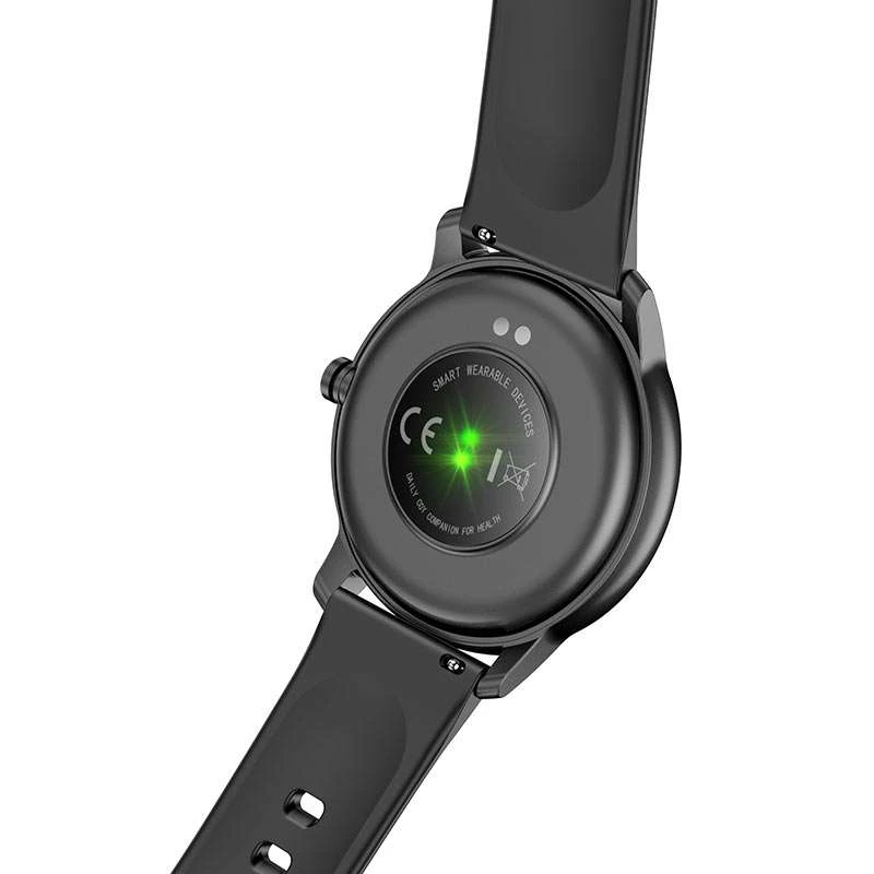 Смартгодинник Hoco Smart Watch Y4 – Чорний. Фото 4 з 7