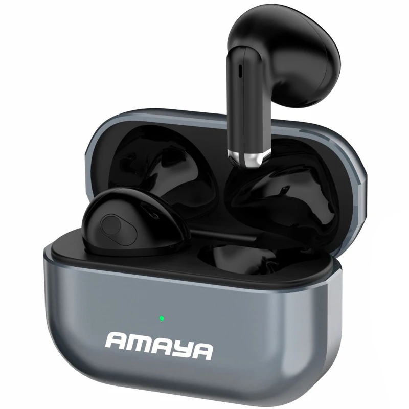 Бездротові TWS навушники Amaya TK04 Gaming – Black. Фото 1 з 2